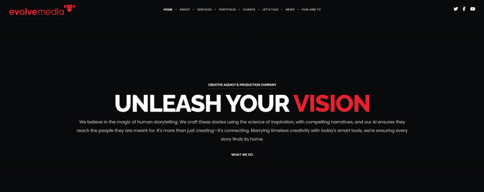 Evolve Media Hero Image Evolve Media Hero Image