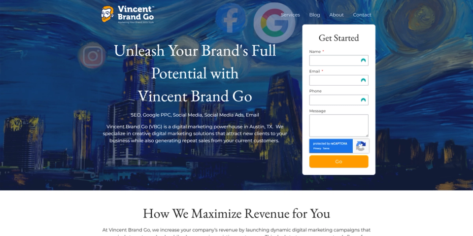 Vincent Brand Go (VBG) Hero Image Vincent Brand Go (VBG) Hero Image