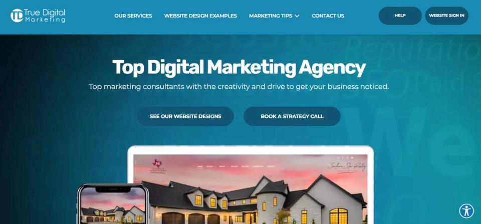True Digital Marketing Hero Image