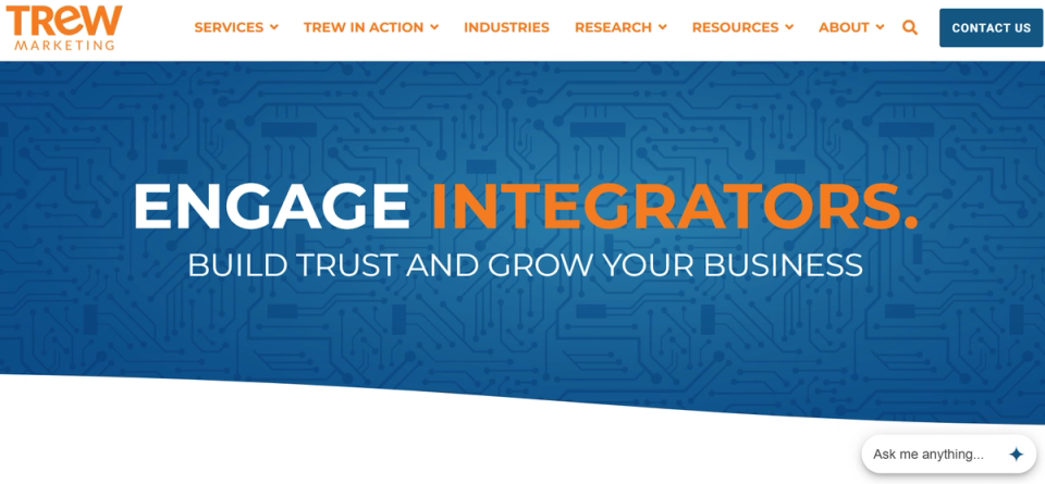 Trew Marketing Homapage Image