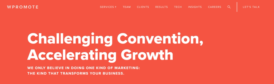 4. WPromote - Disruptive brands marketing experts