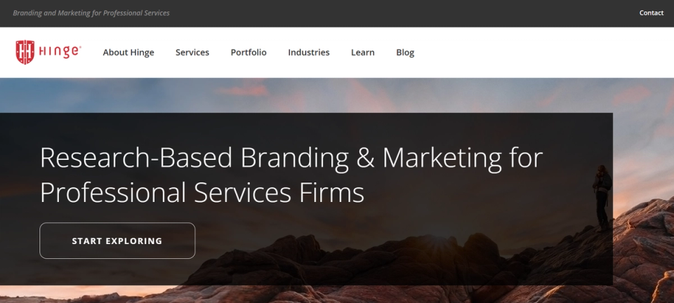 Hinge Marketing Hero Image