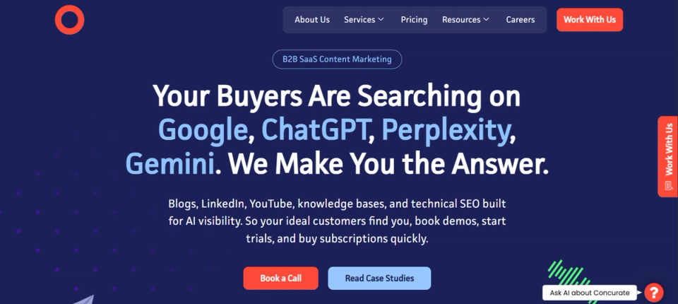 Concurate Homepage Image