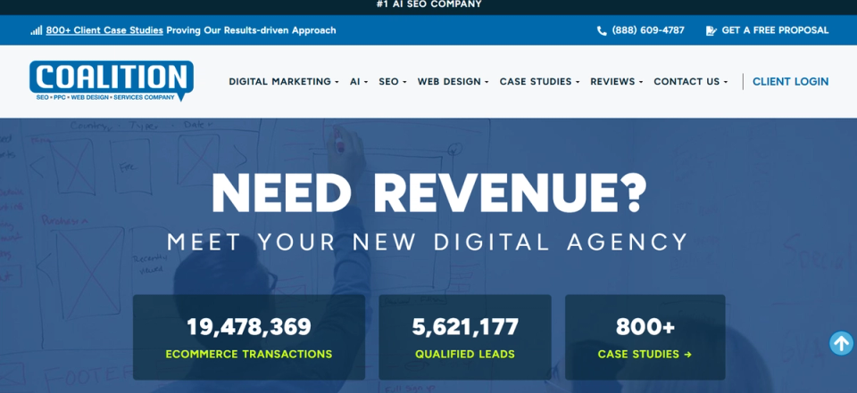 Coalition Technologies Homepage Image