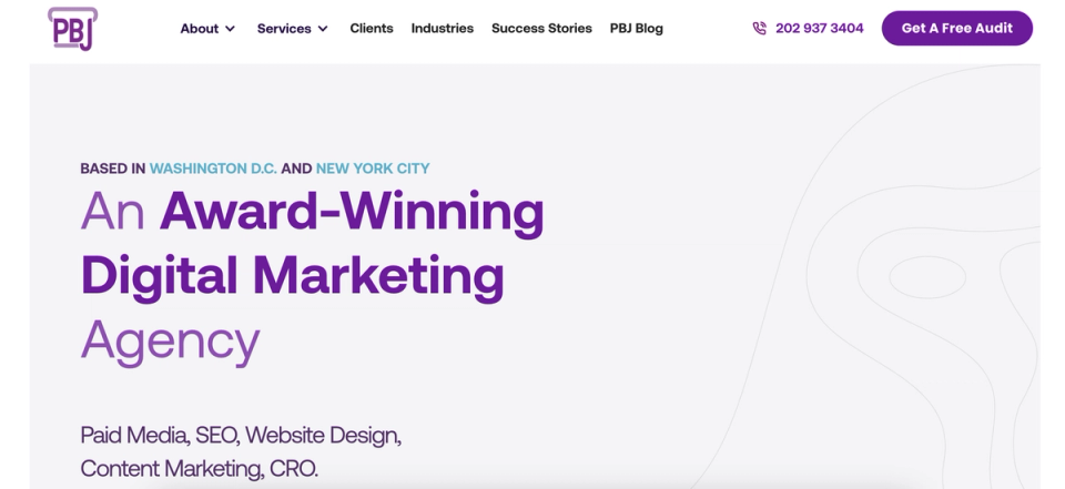  5. PBJ Marketing – Digital Experts for Your Growth