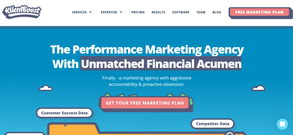 KleinBoost Homepage Image