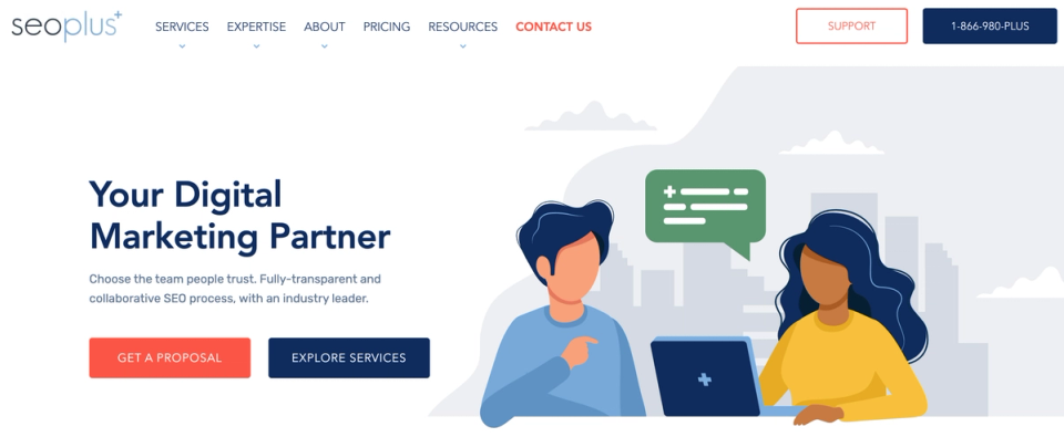 2. Seoplus+ - Trusted Digital Marketing Experts