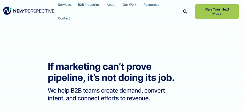 New Prespective Homepage Image