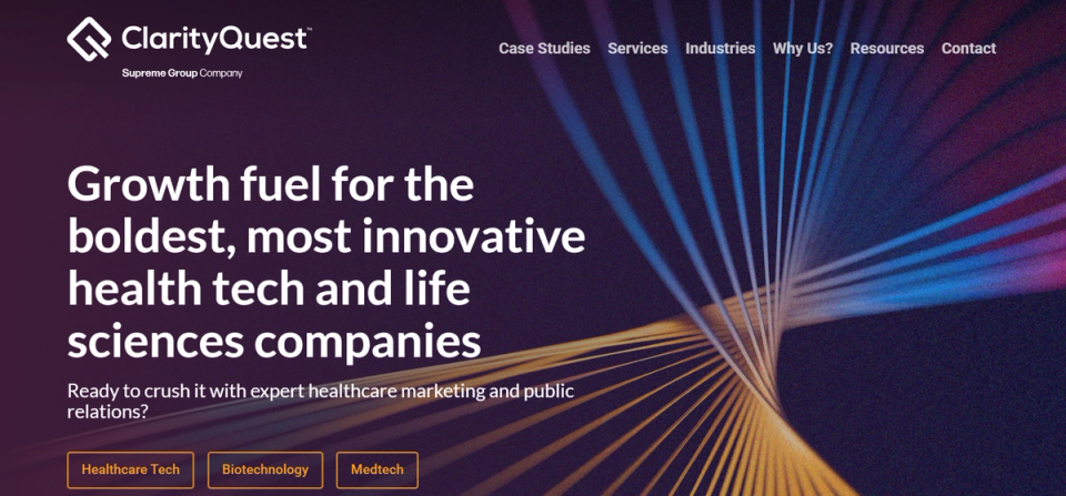 Clarity Quest Homepage Image