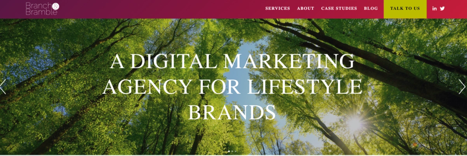 7. Branch & Bramble - Lifestyle Brand Marketing Experts