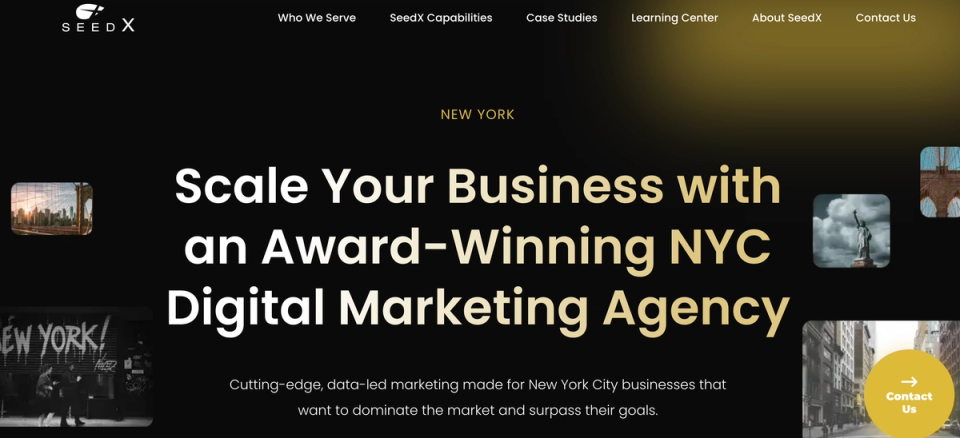 1. SeedX - Data-Driven Marketing and Growth