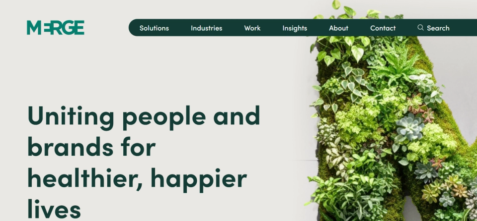 Merge Homepage Image