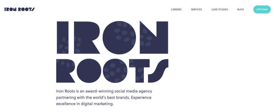 Iron Roots Hero Image Iron Roots Hero Image