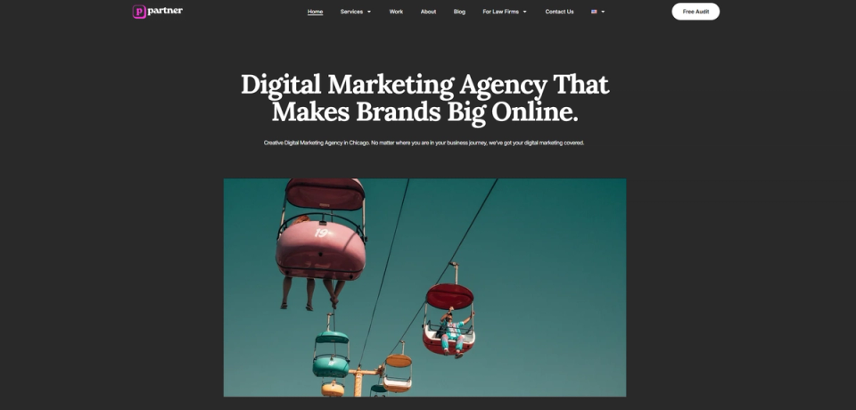 Partner Digital Agency Hero Image