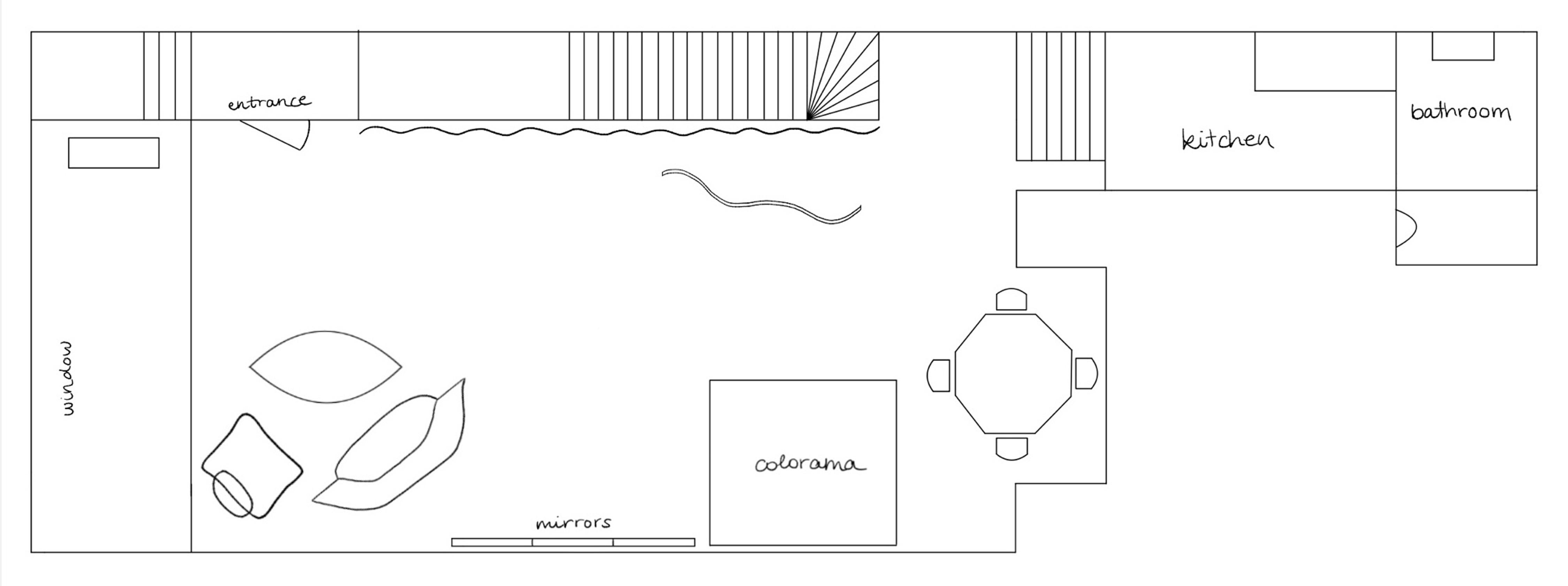 Studio page floor plan