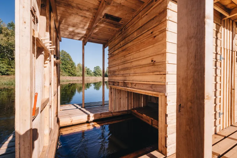 VALA Floating Sauna