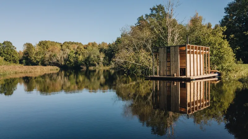 VALA Floating Sauna