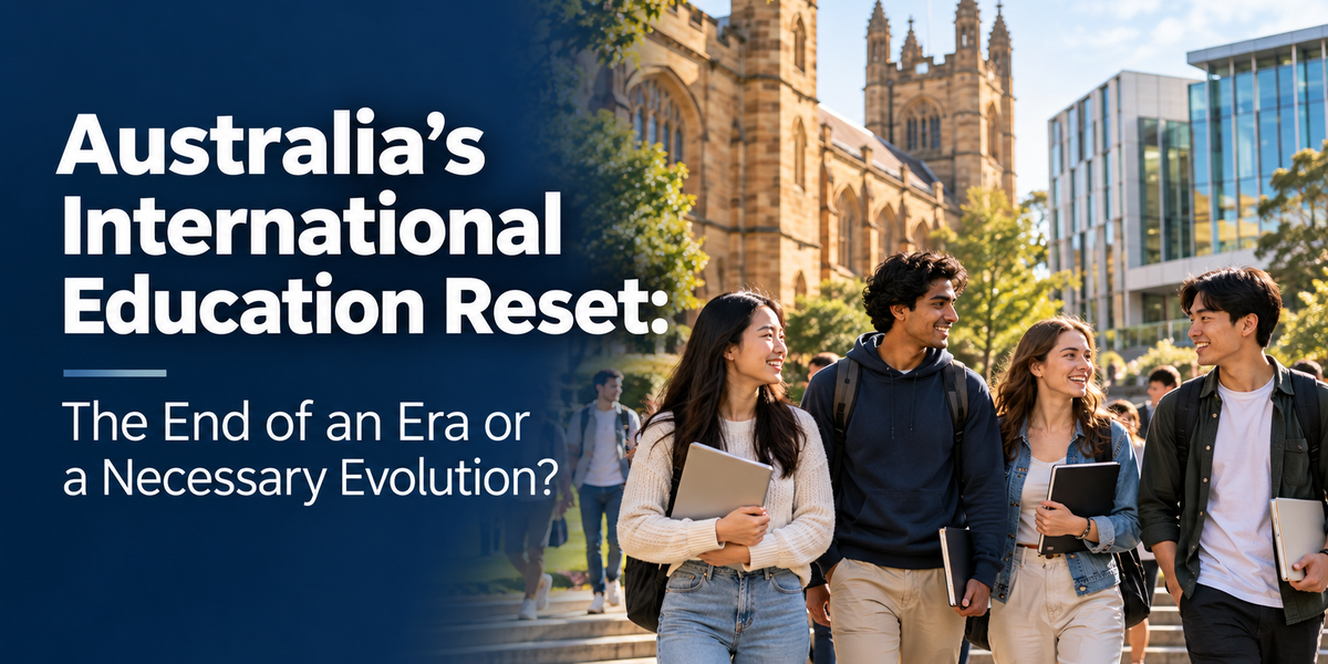 Australia’s International Education Reset: The End of an Era or a Necessary Evolution?