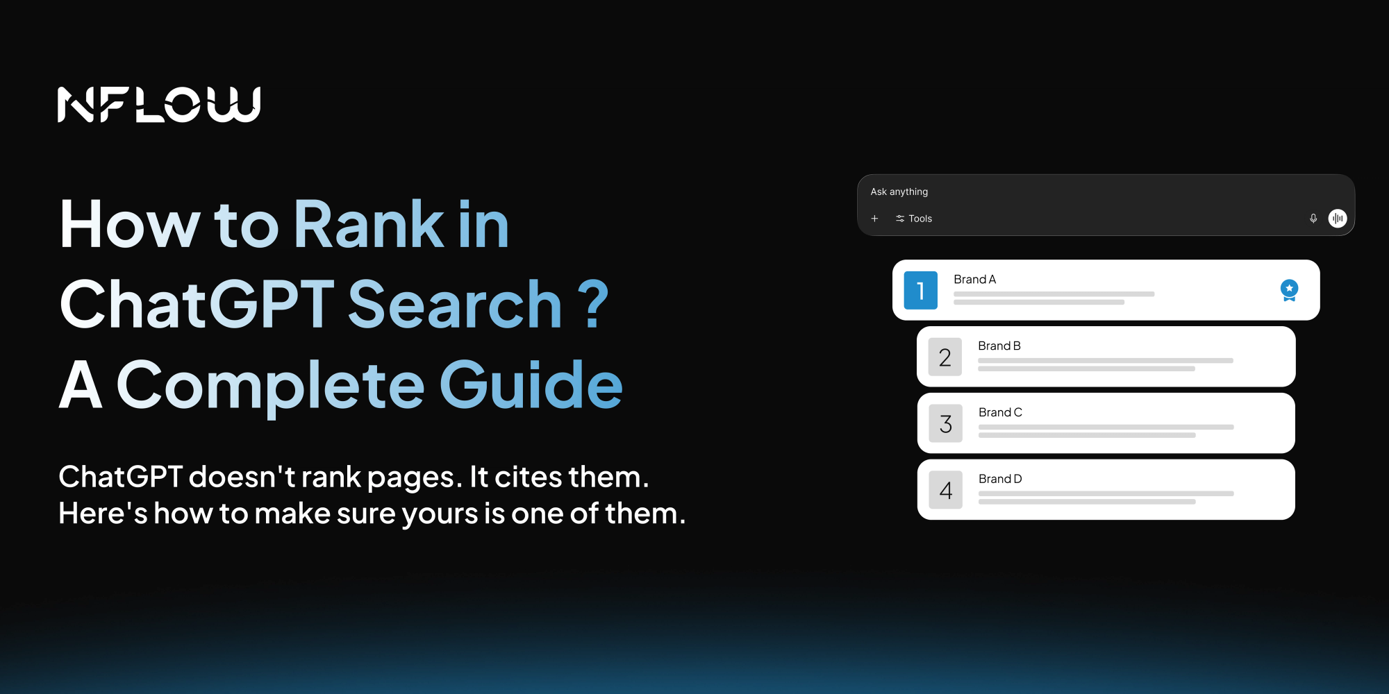 How to Rank in ChatGPT Search ? A Complete Guide
