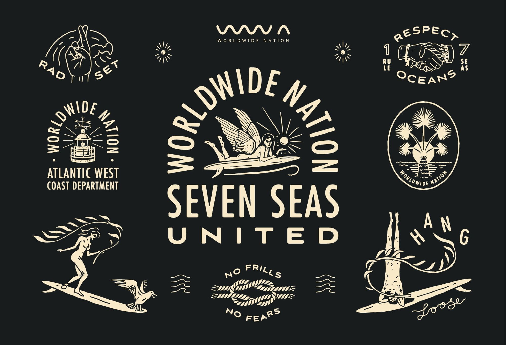 Worldwide Nation logo design