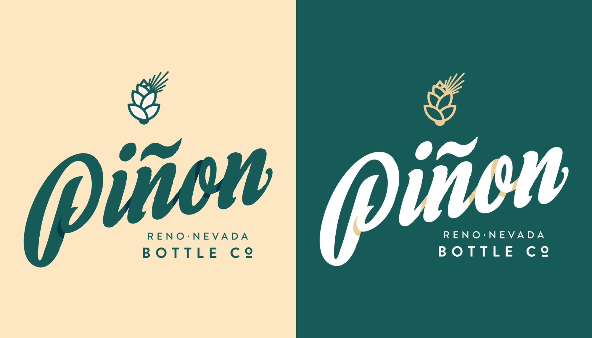 Piñon branding and identity