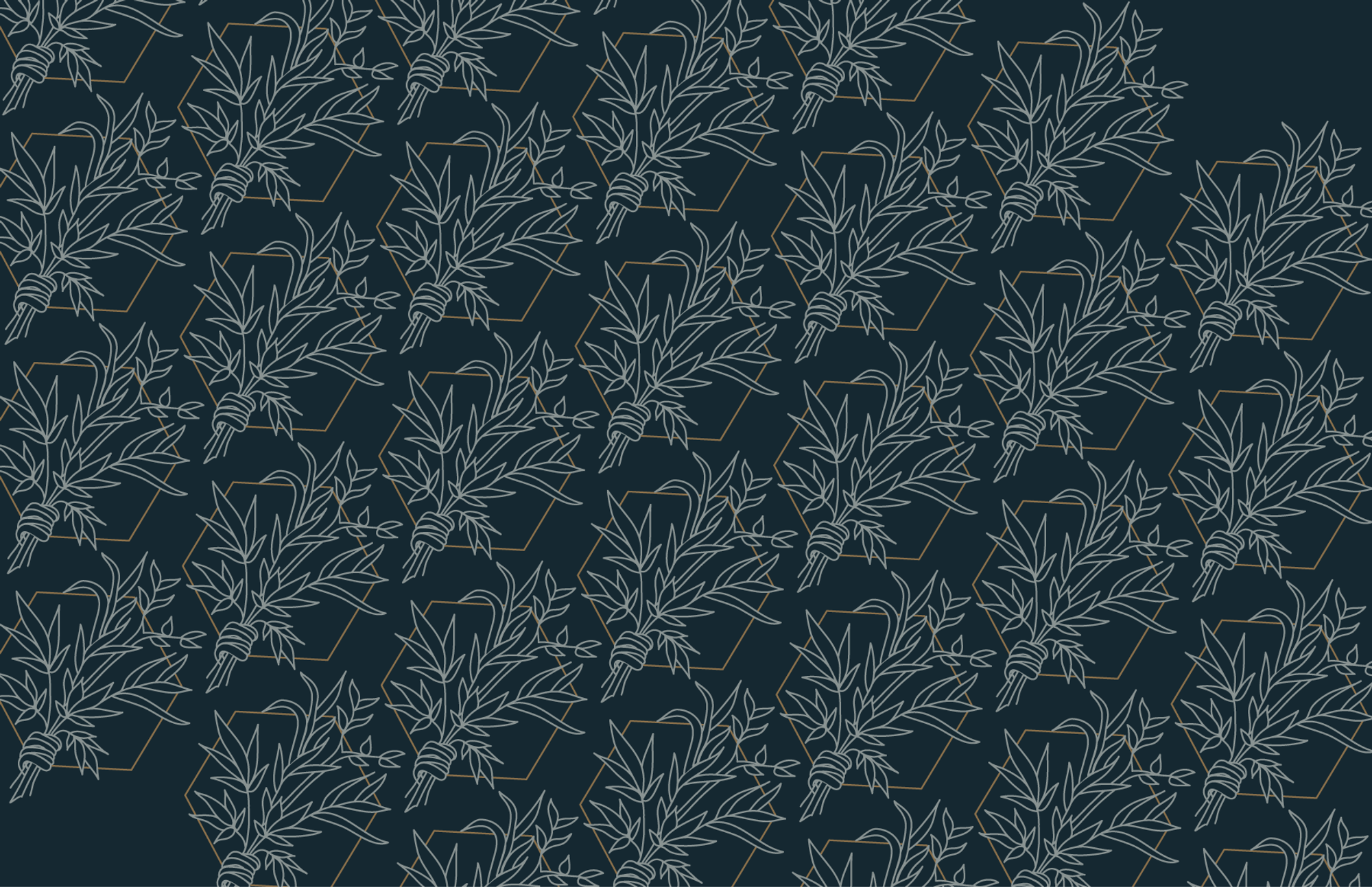 Matanuska Apothecary pattern illustration