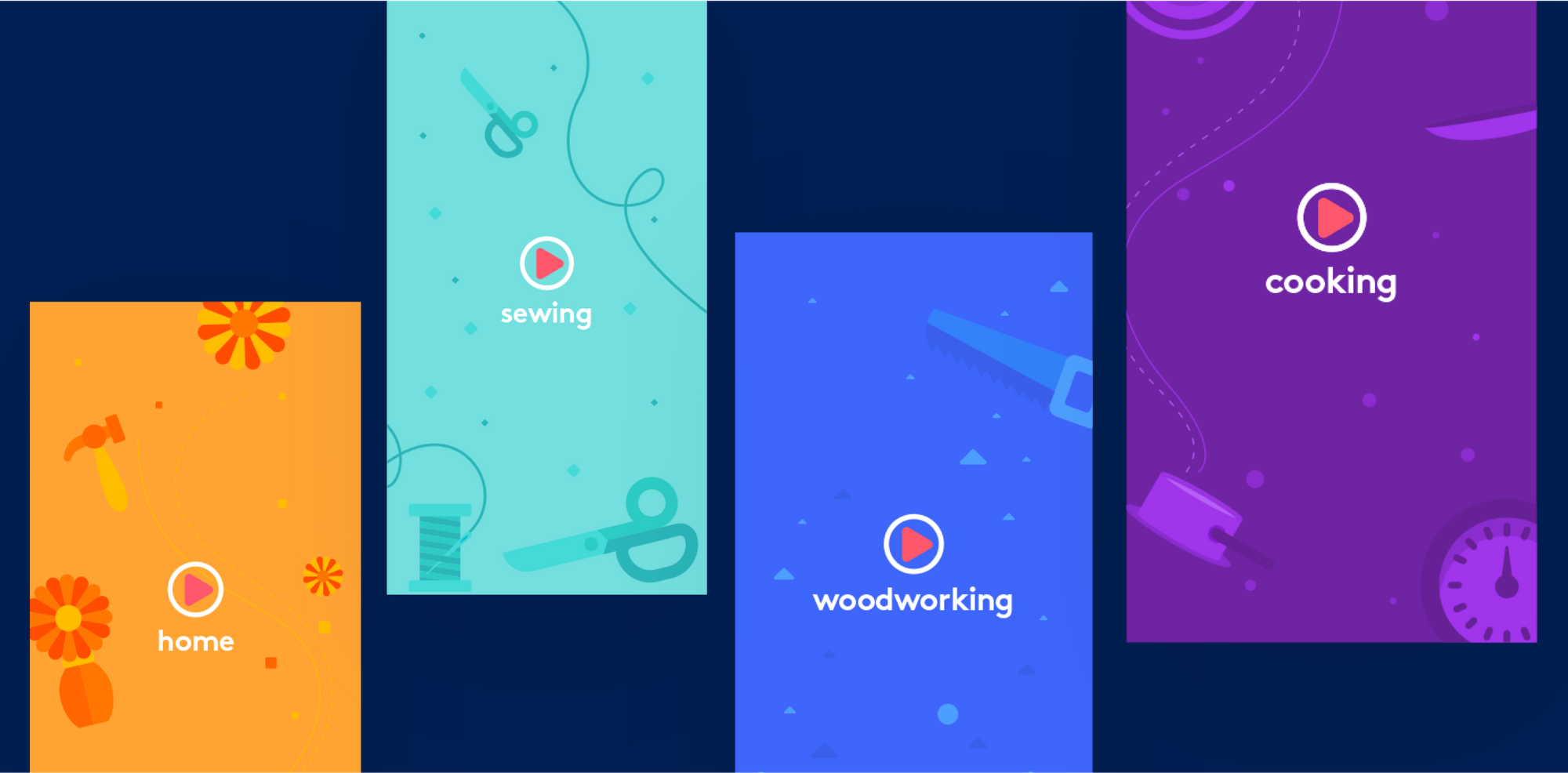Craftlog mobile design exploration