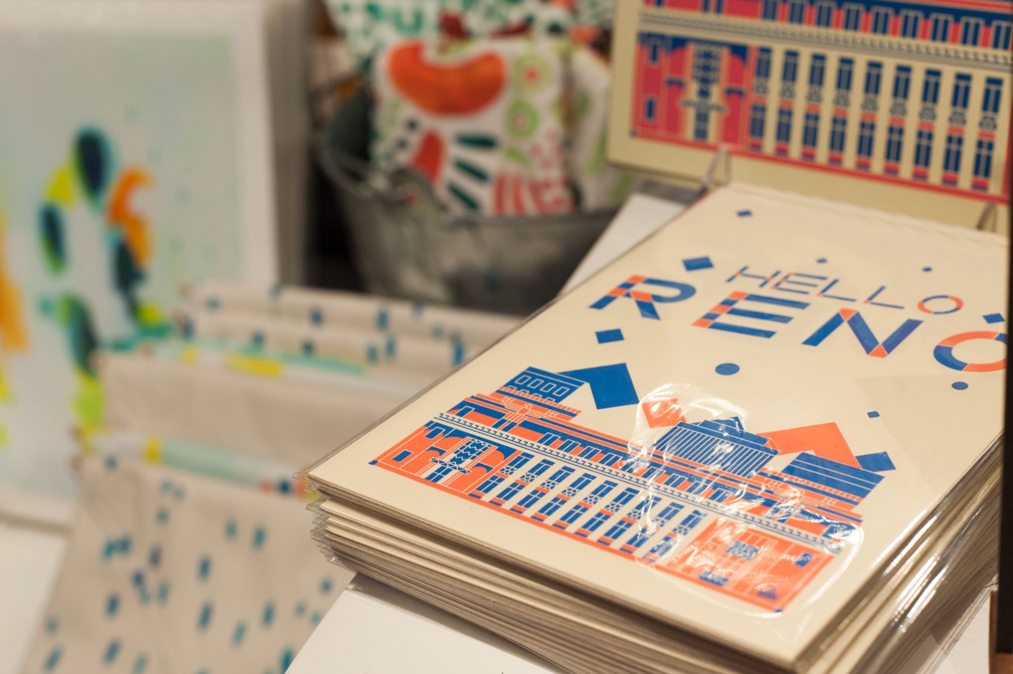 West Elm printmaking
