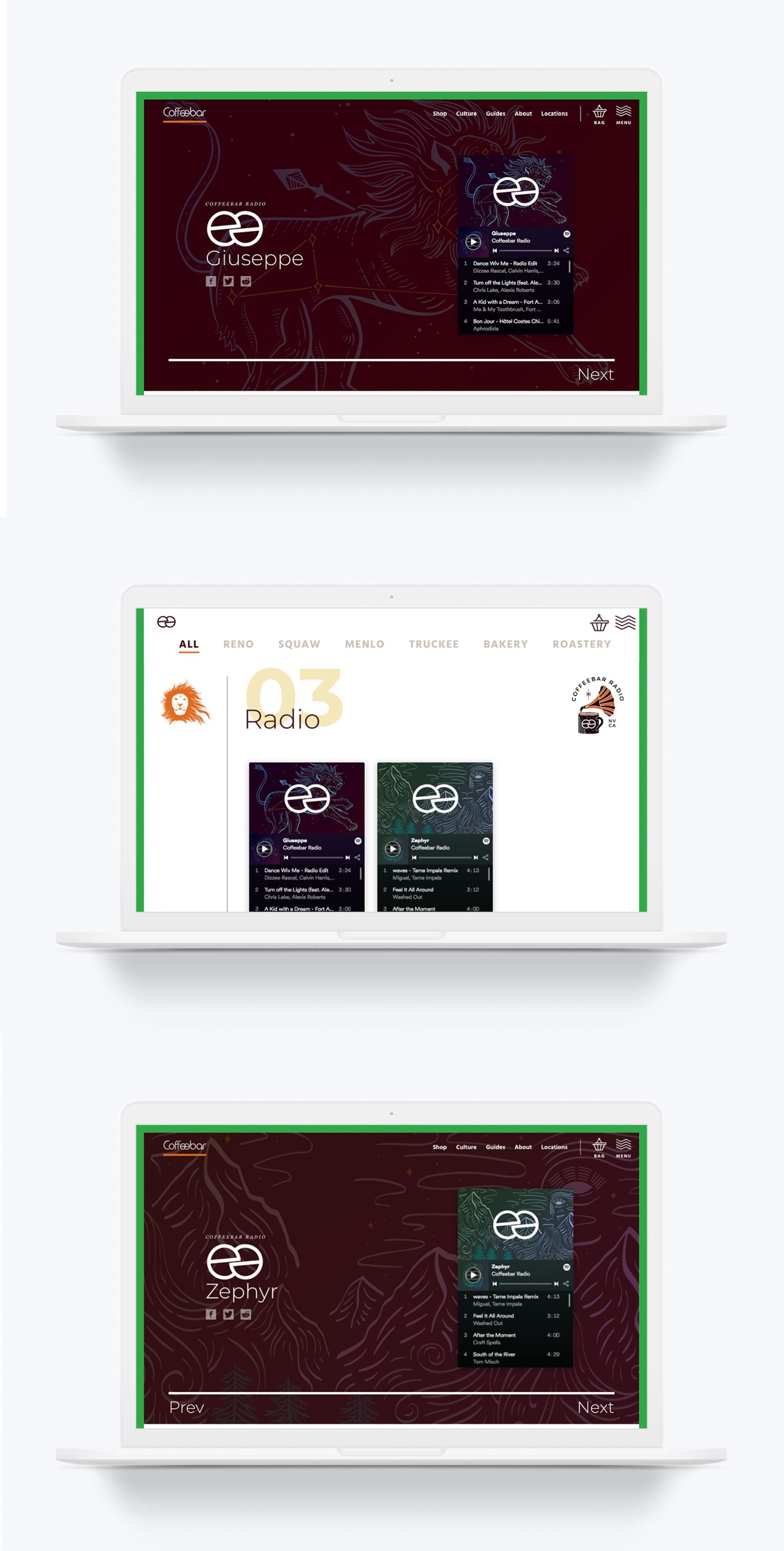 Feed all the senses : Spotify Integration