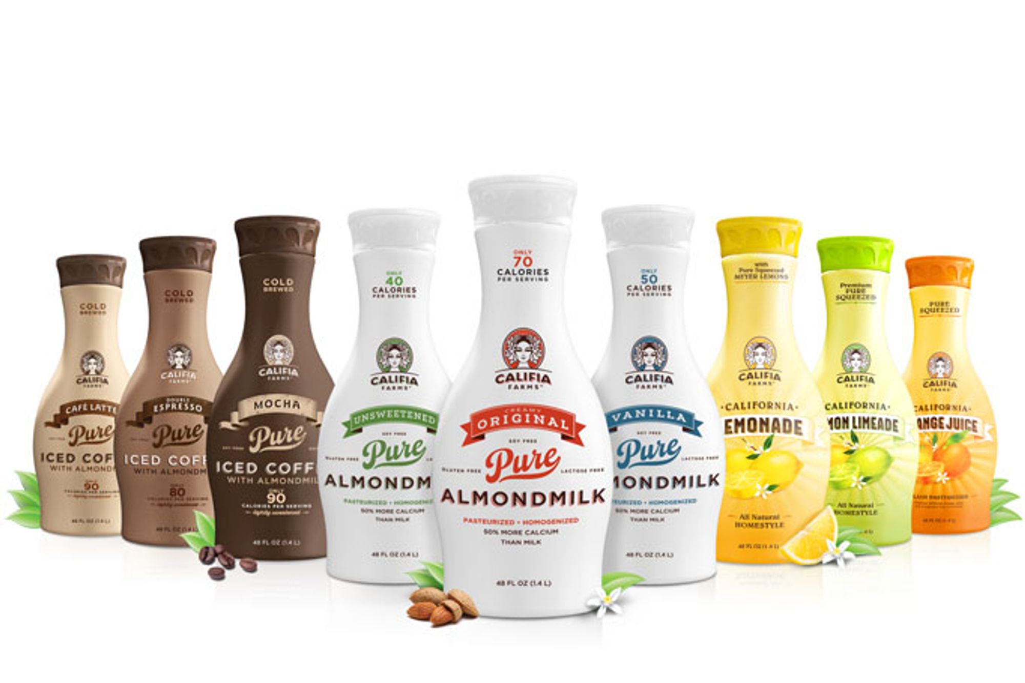 Califia lineup of products 