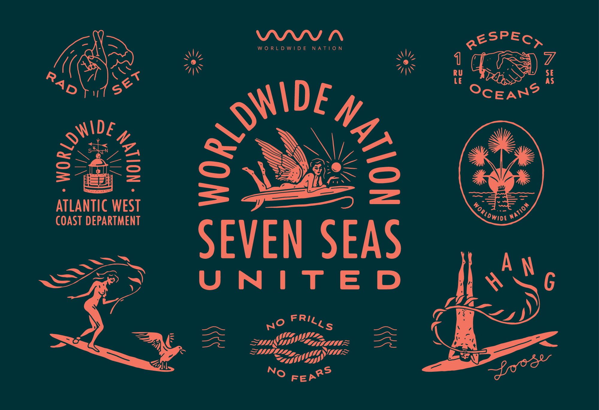 Worldwide Nation logo design