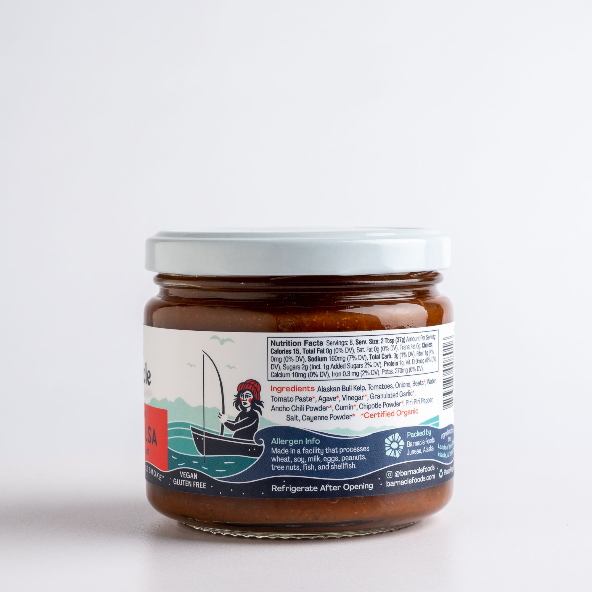 Kelp Salsa Label Right
