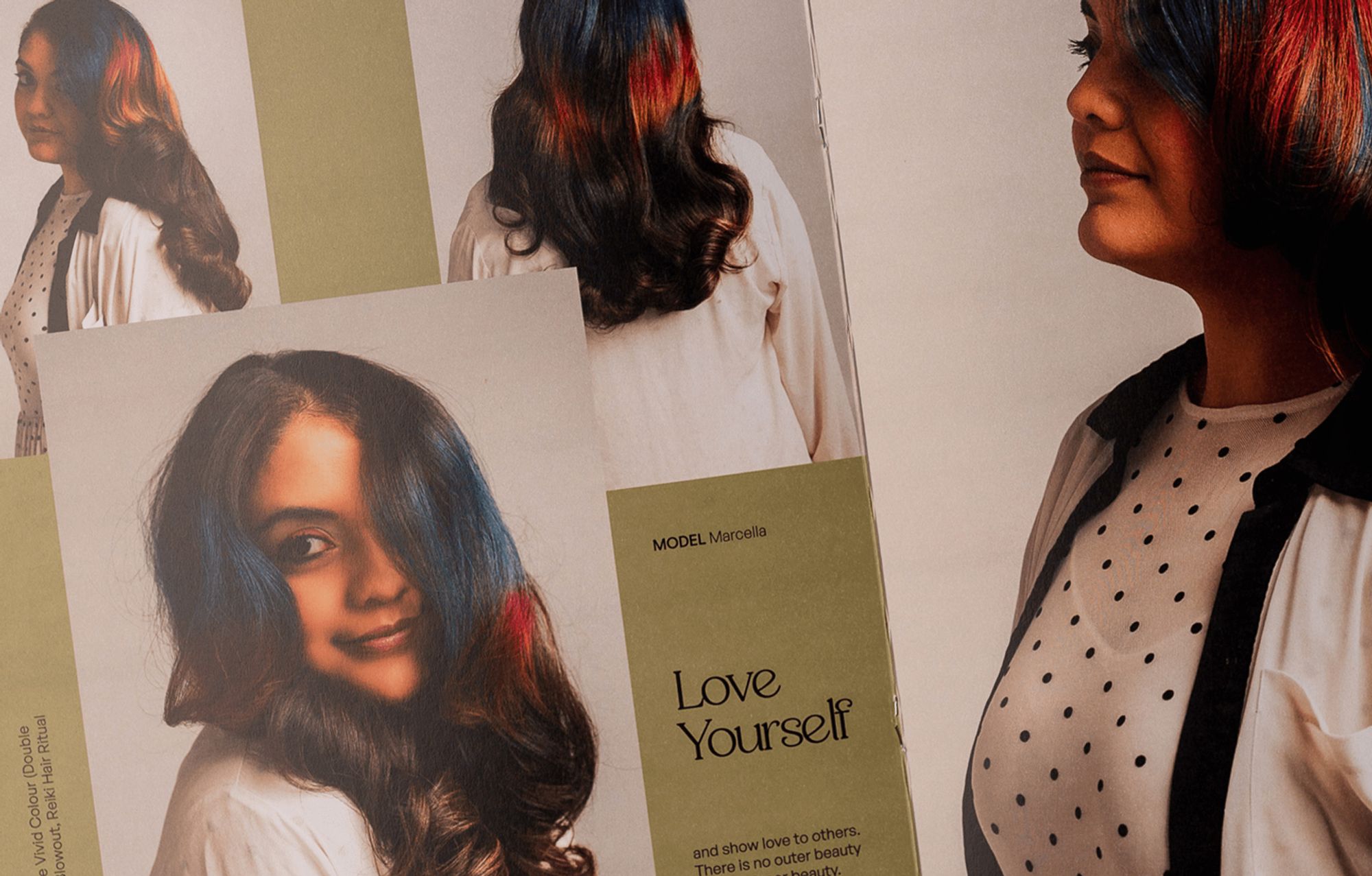 Closeup of summer lookbook - Love Yourself