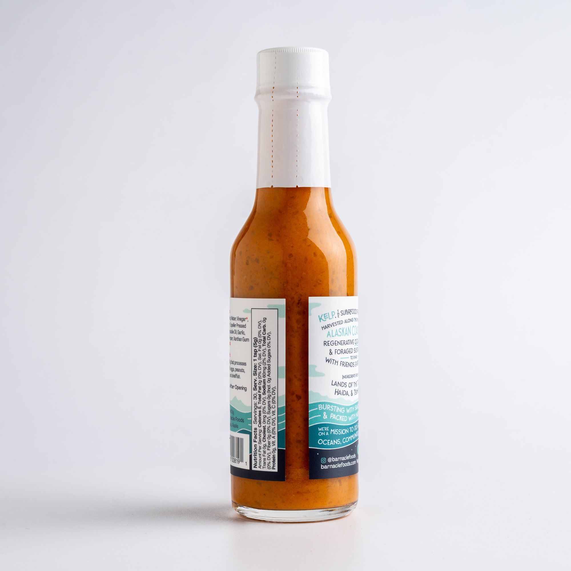 Bull Whip Label Back