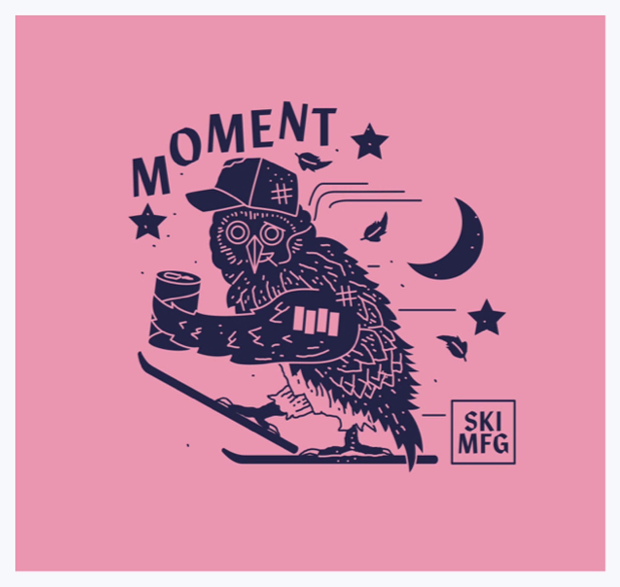 Moment Skis illustrations