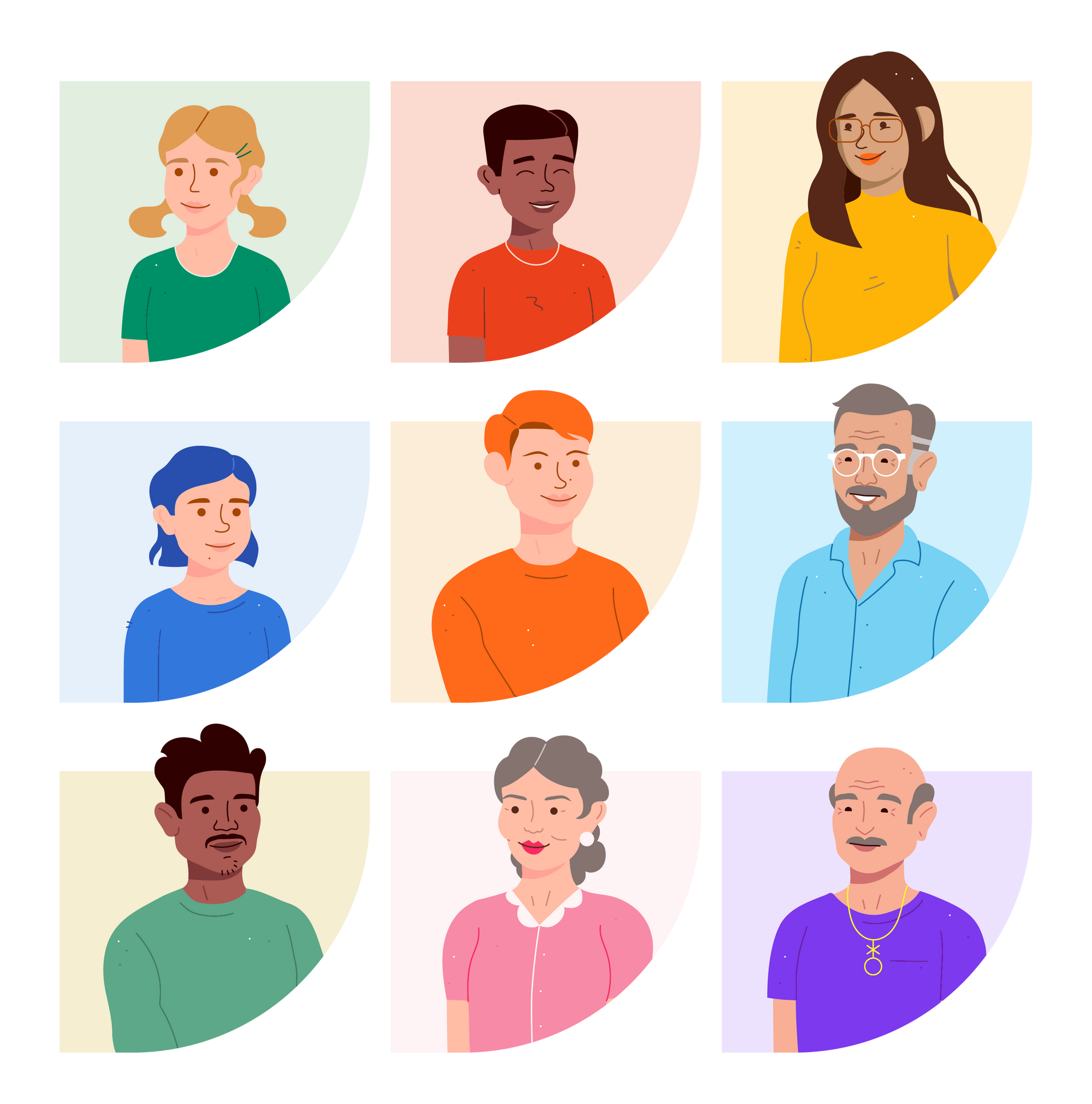 Supporting cast: A diverse lineup