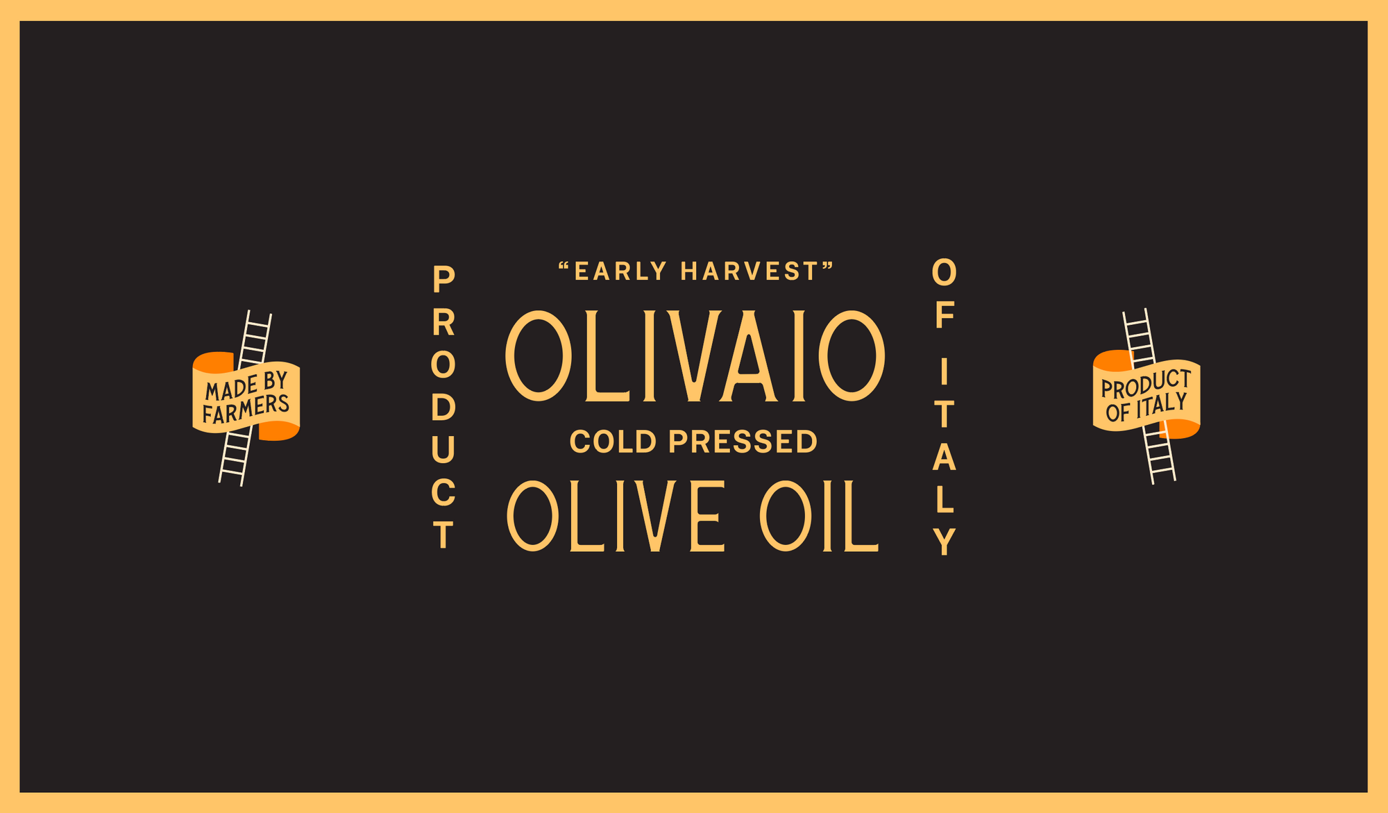 Olive Oil Cold Pressed Graphic