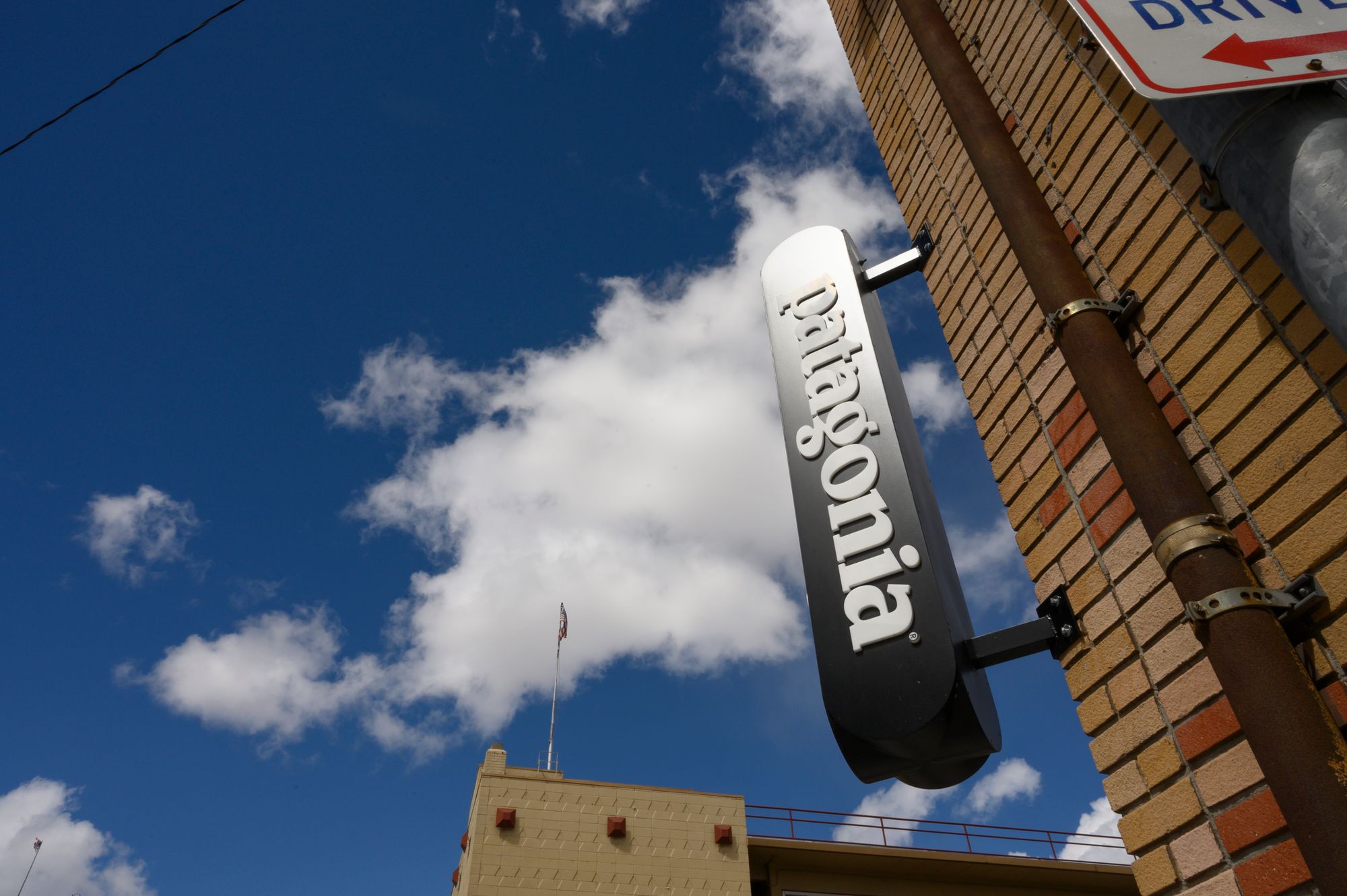 Patagonia sign