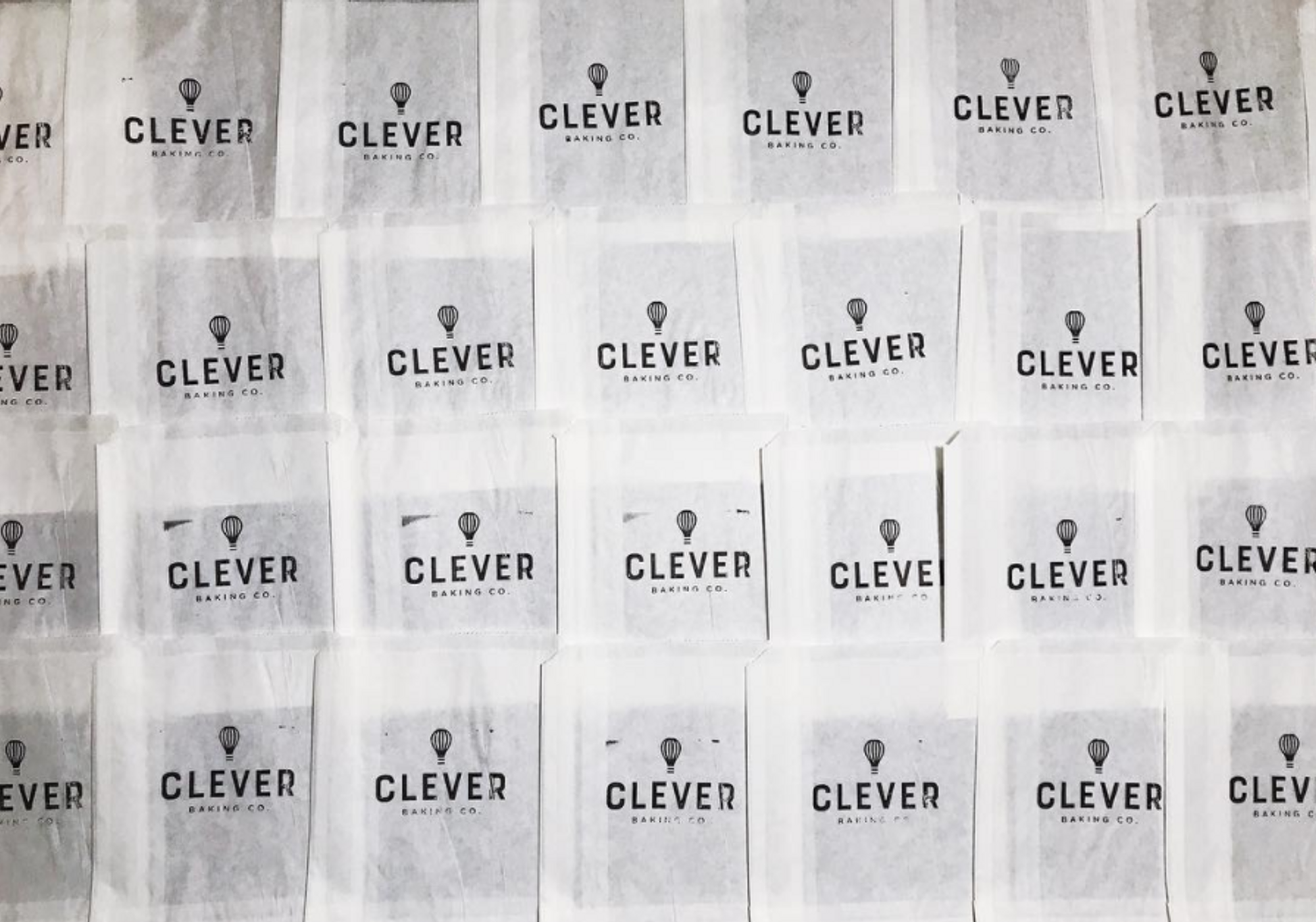 Clever Baking Co. packaging design