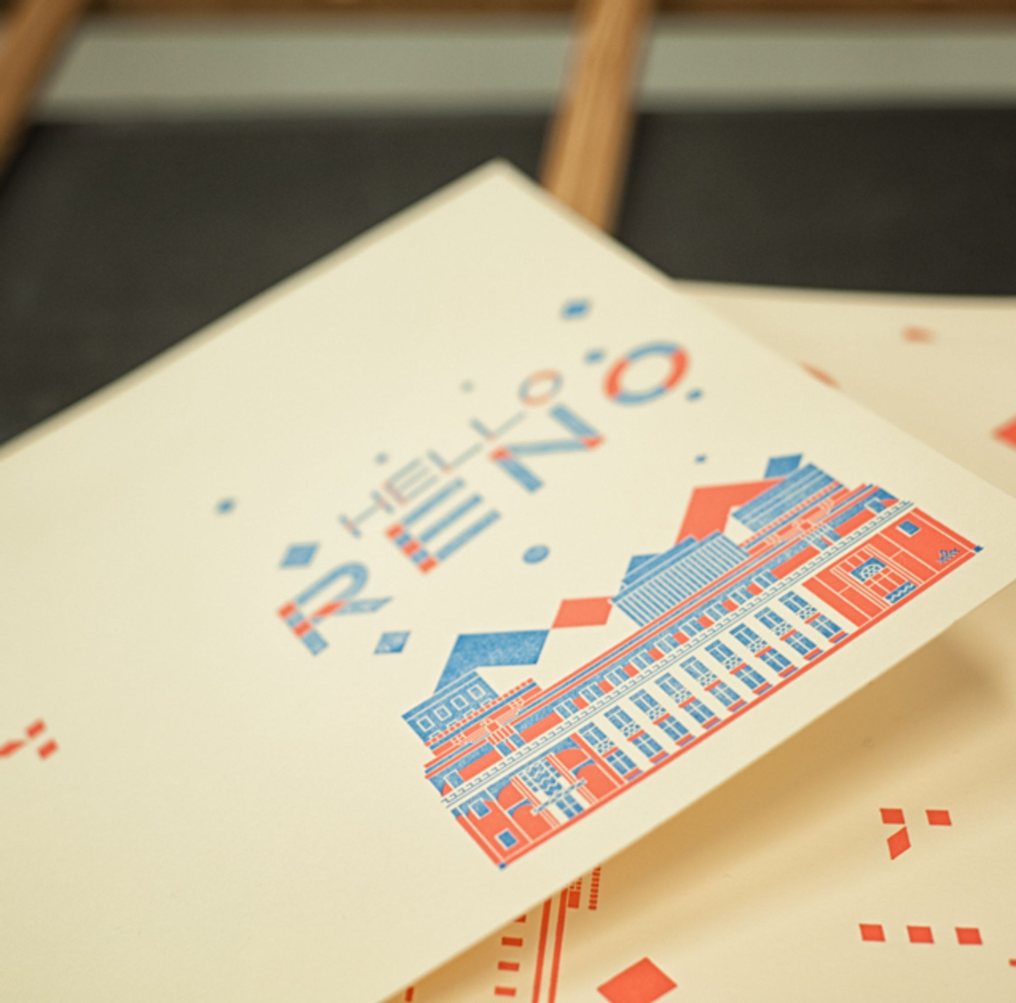 West Elm printmaking
