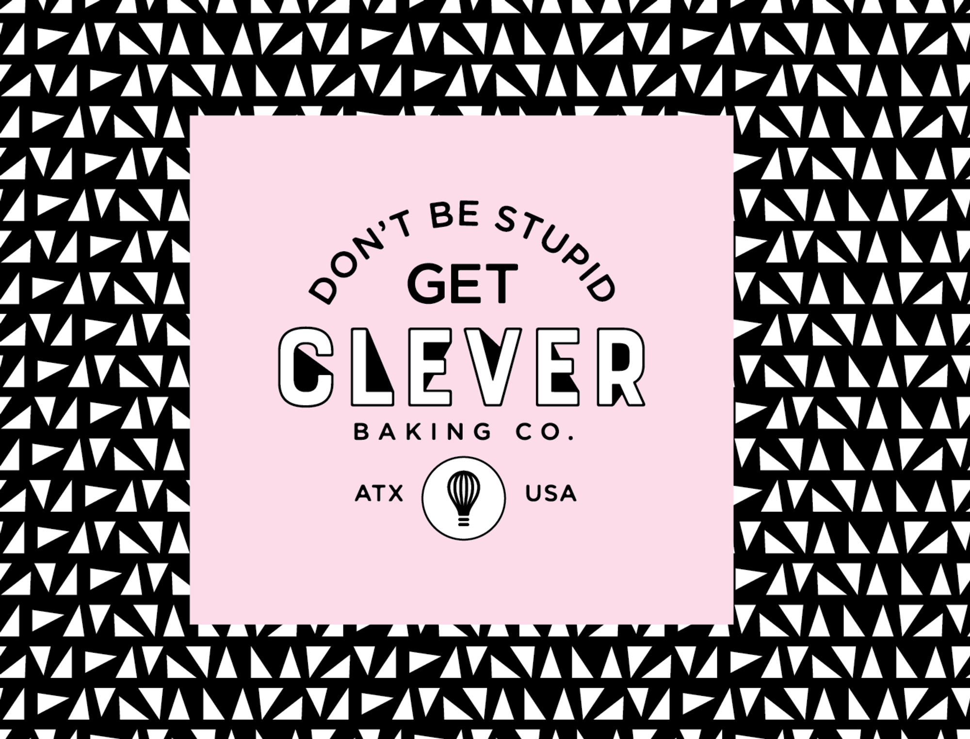 Clever Baking Co. badge design