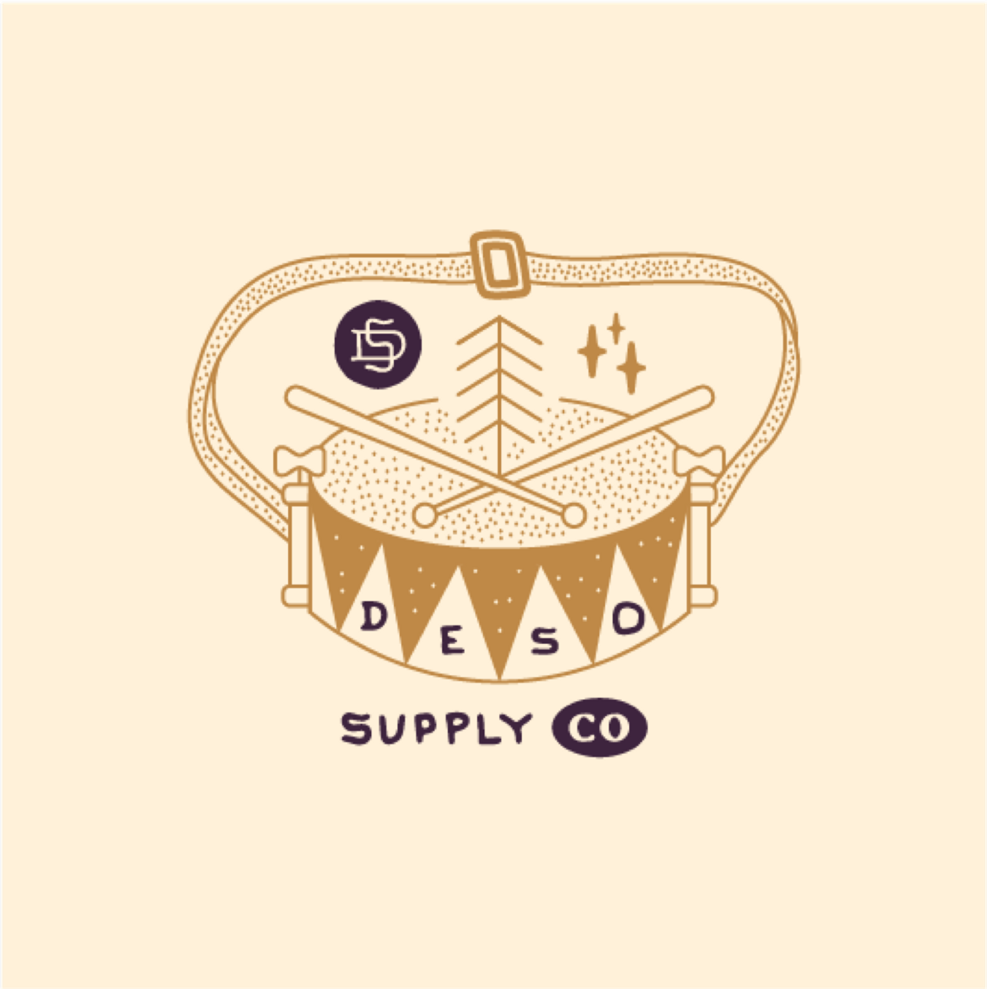 Deso Supply Co. badge design