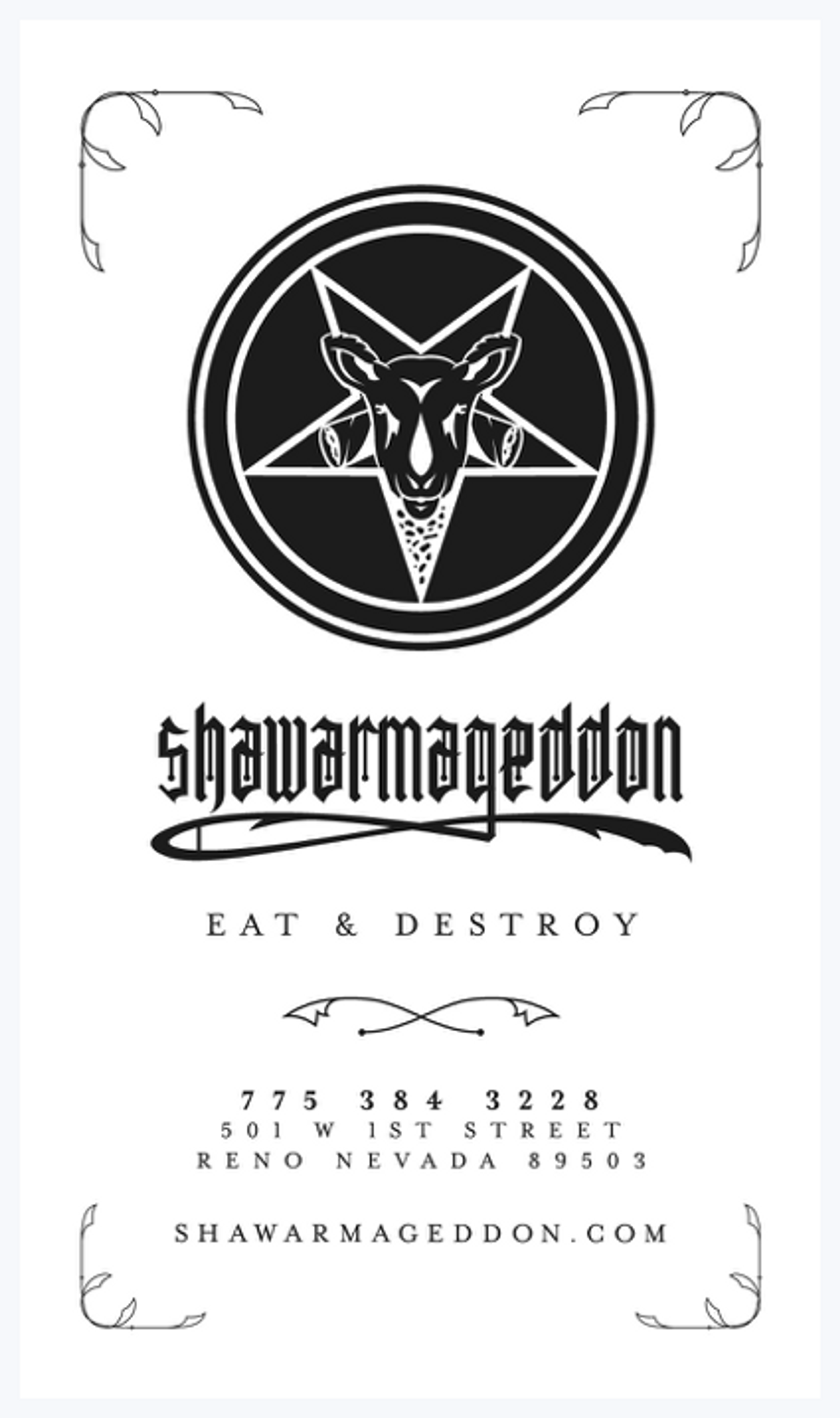 Shawarmageddon cover design