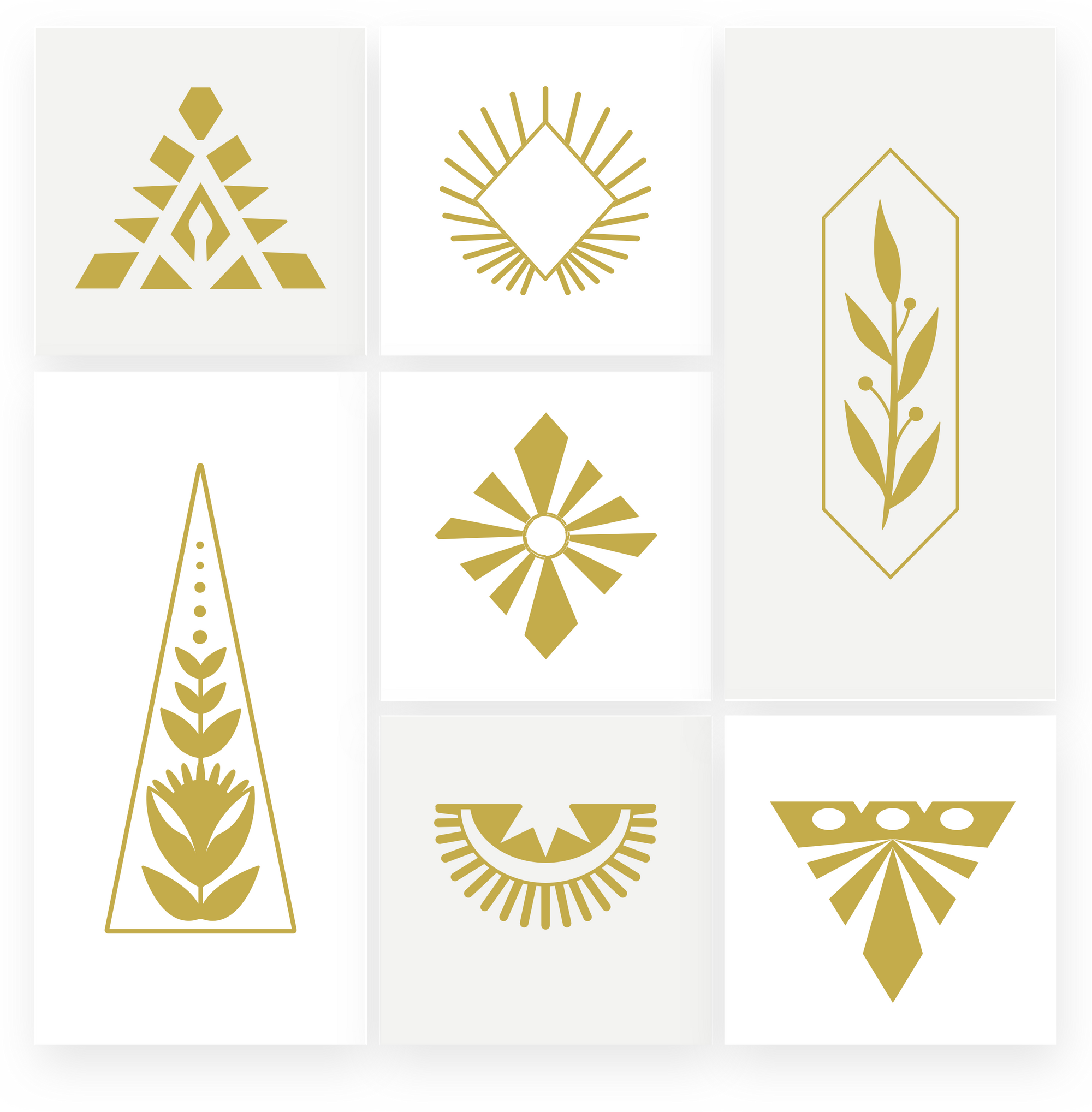 Honey and goldies ring design illustrations