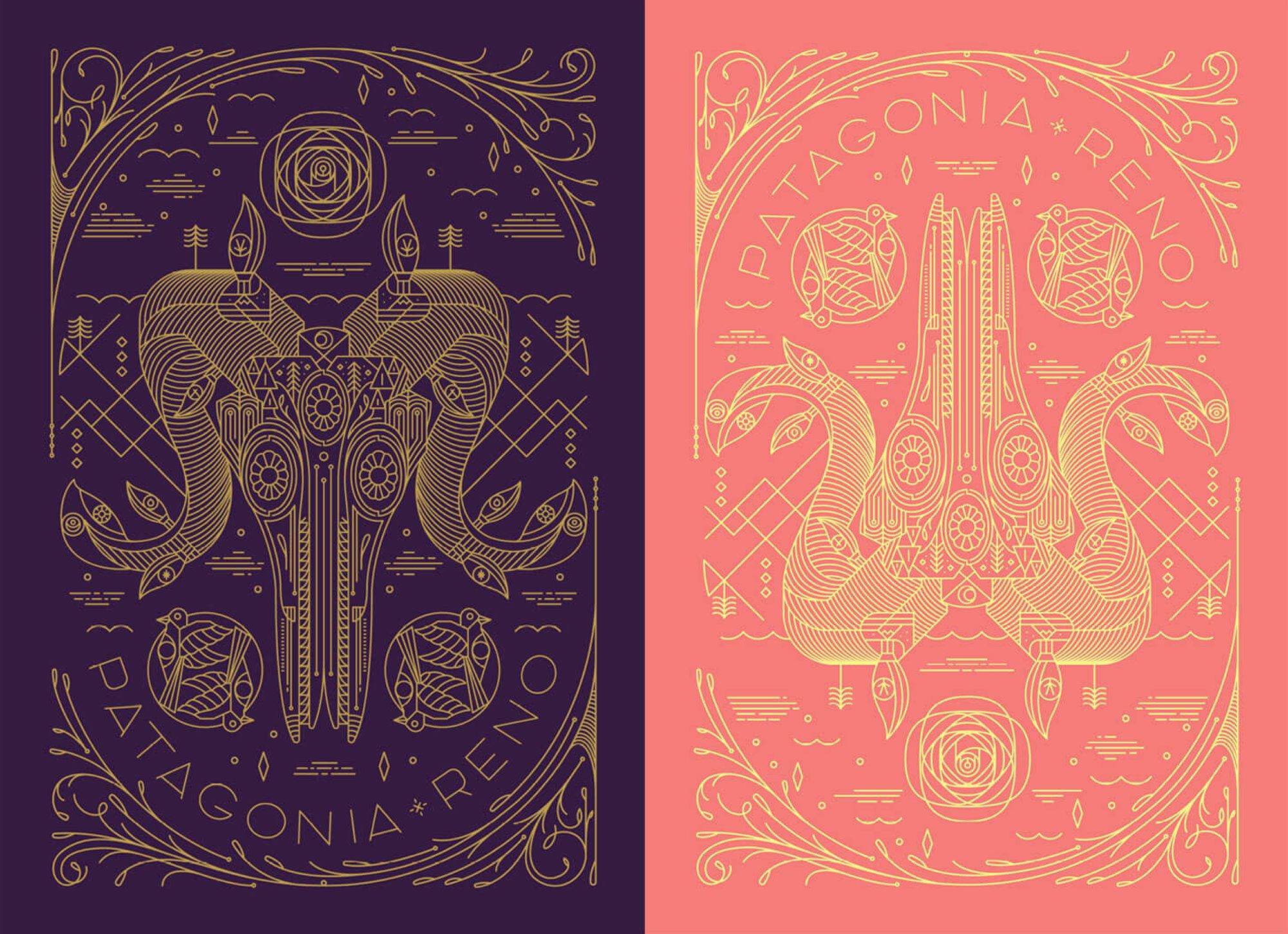 Patagonia illustration
