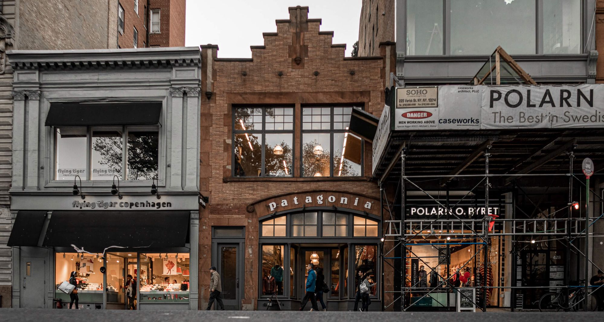 Patagonia NYC business building