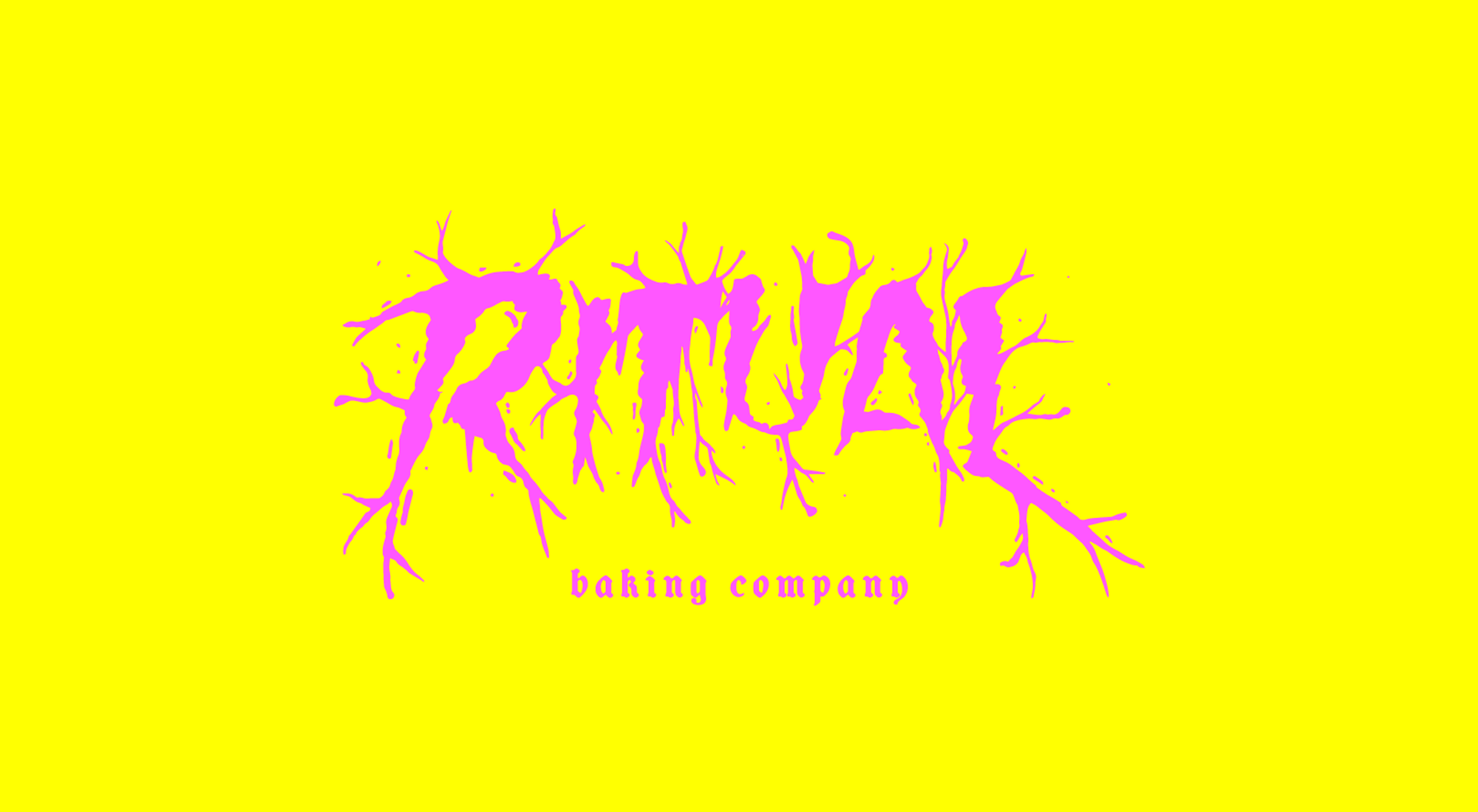 Ritual Baking Co. logo design