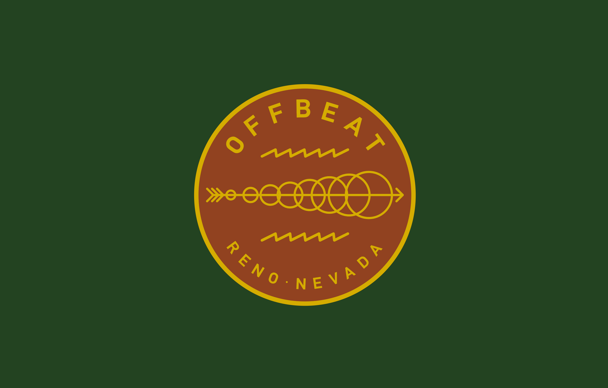 Off Beat Music Festival logo design