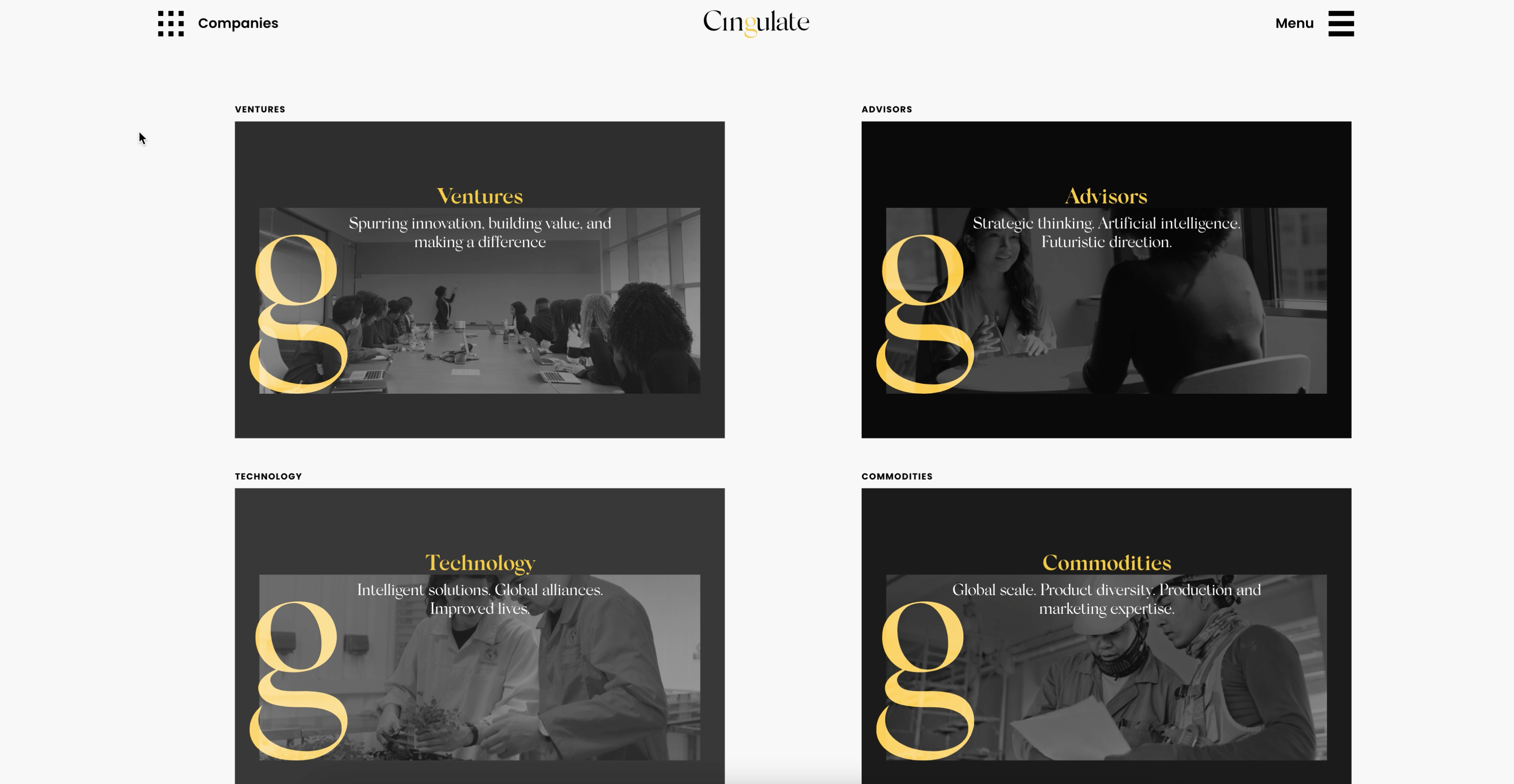 Companies Page Interactions - Video
