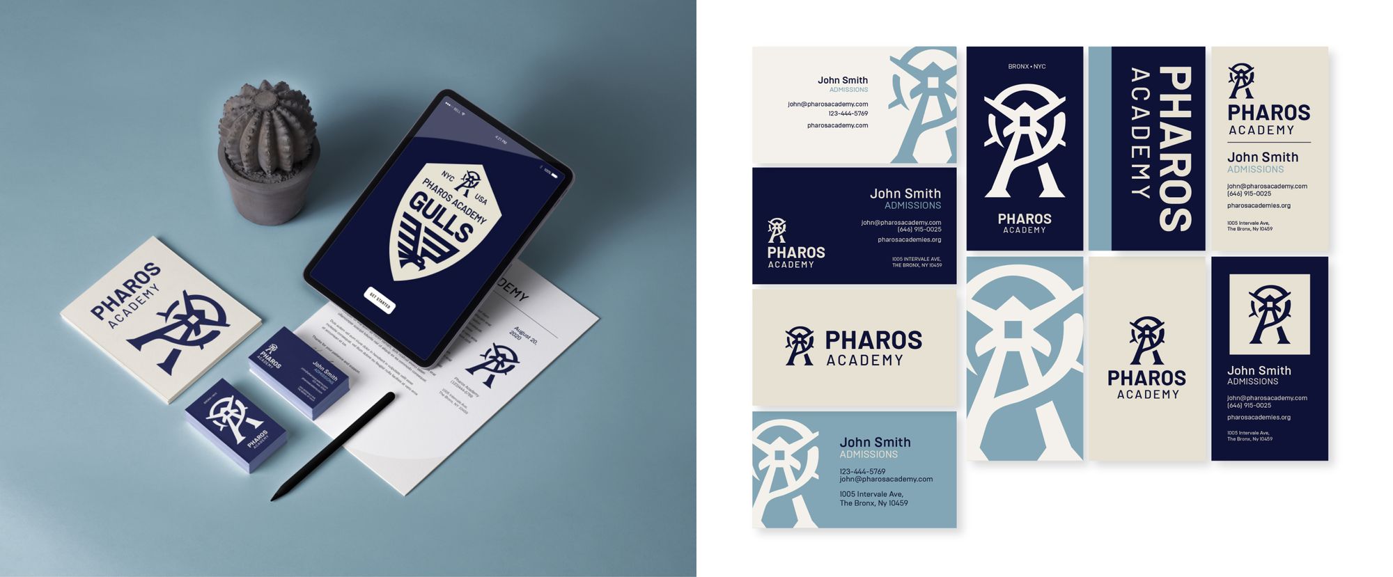 Corporate collateral and business cards